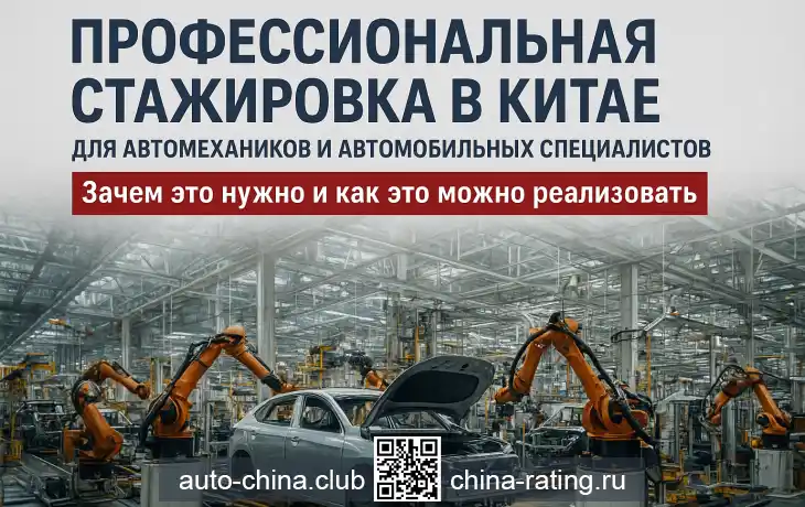 Профессиональная стажировка в Китае для автомехаников и автомобильных специалистов: зачем это нужно 
